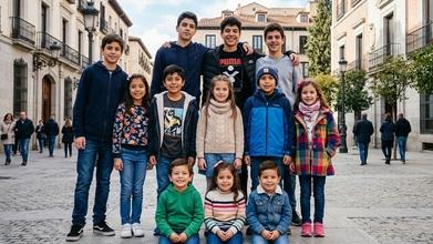 Casting niños entre 3 y 15 años latinoamericanos para sesión de fotos
