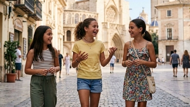 Casting de niñas de 11 a 13 años para proyecto con agencia en Valencia