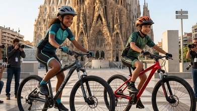 Casting chicas y chicos de 11 a 13 años que sepan ir en bicicleta de montaña para publicidad internacional en Barcelona