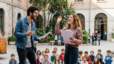  Casting actores, actrices y monitores de 20 a 35 años para campaña escolar en Madrid