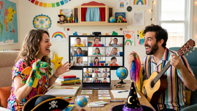 Se buscan profesores/as de español nativos para enseñanza online a niños mediante dinámicas teatrales y lúdicas