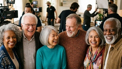  Casting hombres y mujeres mayores de 70 años para spot publicitario en España
