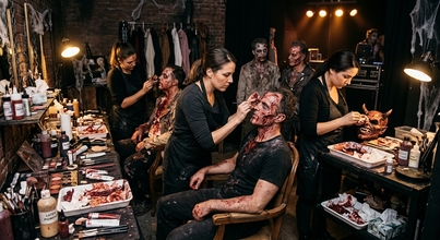 Casting maquilladores de terror para Pasaje del Terror en Alcalá de Henares en Madrid