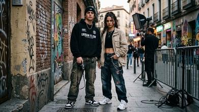 Casting chico y chica entre 20 y 30 años para shooting fotos de marca estilo urbano