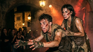 Casting actores, actrices y asustadores para túnel inmersivo de terror en Sevilla
