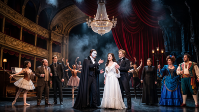 Gran casting de artistas para el famoso musical El fantasma de la Ópera en Madrid con gira por España