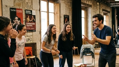 Casting de actor o monitor nativo o bilingüe en inglés para actividades teatrales educativas en Madrid