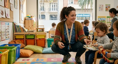 Casting chica de 22 a 30 años para vídeos de nursery en inglés en Barcelona