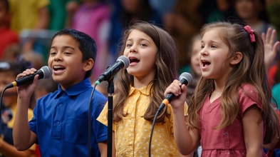 Casting niños y niñas cantantes entre 7 y 12 años para producciones publicitarias