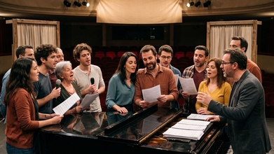 Casting actores y actrices cantantes de 25 a 50 años para el musical El Reencuentro en Madrid