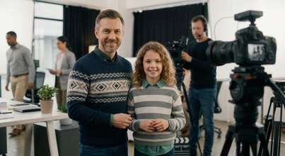Casting actor de 40 a 50 años y niña de 10 años para spot corporativo en Valencia