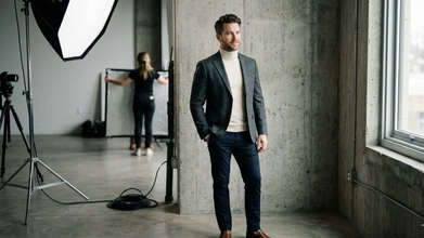 Casting modelo masculino entre 35 y 45 años para sesión de fotos