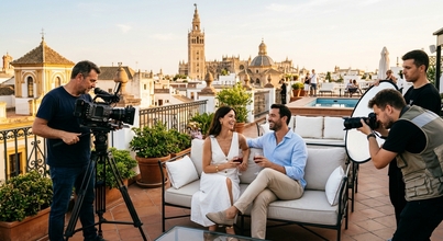 Casting modelos hombres y mujeres de 30 a 35 años para sesión de foto y vídeo de cadena hotelera en Sevilla
