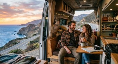 Casting hombres y mujeres con coche tipo camper para spot publicitario en Madrid