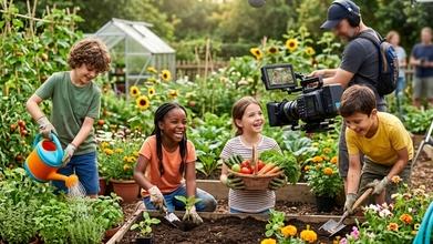 Casting Infantil niño y niña de 8 a 11 años para un Spot publicitario de Jardinería