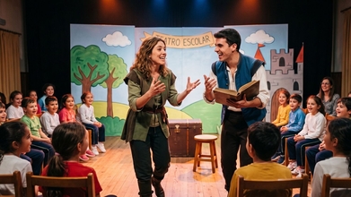 Casting actores de 20 a 40 años para gira escolar de teatro en España