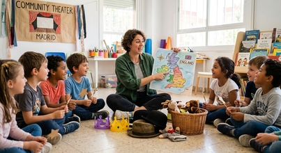 Se busca profesor o profesora de teatro en inglés para niños y niñas en Madrid