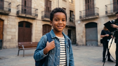 Casting niño de 5 a 9 años afroamericano o asiático en Catalunya