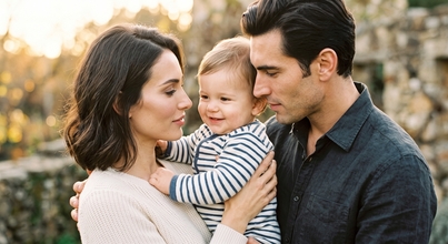 Casting mamá y papá modelos con bebé de 1 a 2 años en Barcelona