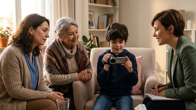 Casting niños y adultos para cortometraje escolar en Barcelona