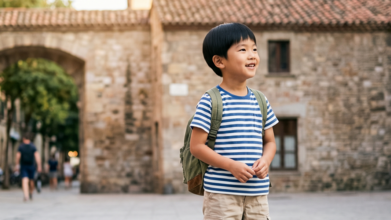 Niño japonés o asiático de 5 a 8 años para proyecto publicitario remunerado