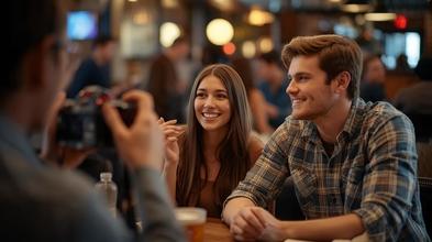 Casting hombre y mujer mayor de 20 años para foto y videos en un restaurante