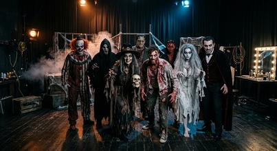 Casting actores actrices y asustadores para evento de terror Necropolis en Barcelona