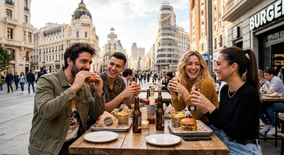 URGENTE Casting chico y chica entre 20 y 34 años para sesión de contenido de marca de hamburguesas en Madrid