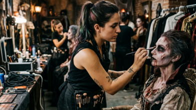 Casting maquilladores para temporada de Halloween en parques temáticos de Madrid