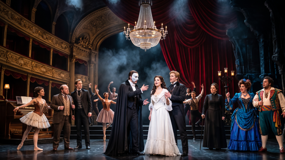 Gran casting de artistas para el famoso musical El fantasma de la Ópera en Madrid con gira por España