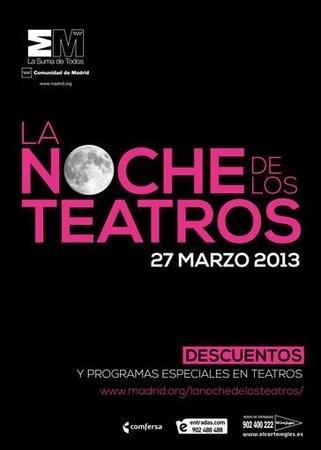 Feliz Noche de los Teatros!