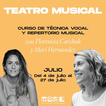 Participa por una plaza en el curso de Teatro Musical de la escuela MADS