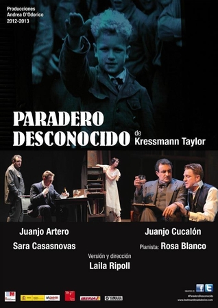 "Paradero Desconocido" llega al Teatro Zorrilla de Valladolid