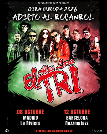 EL TRI celebra 58 años de historia en Madrid y Barcelona con su gira Adicto al Rocanrol