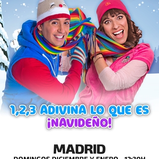 1,2,3 Adivina lo que es… ¡Navideño! La comedia musical participativa que llega a Madrid estas fiestas