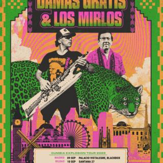 Damas Gratis y Los Mirlos: la cumbia experimental latinoamericana se toma España en septiembre 
