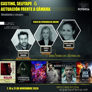 Participa por un curso a cargo de los más reconocidos directores de casting de Netflix, Disney y Amazon