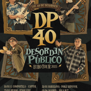 Horacio Blanco nos cuenta todo sobre el Euro Tour de Desorden Público 2025 “Los 40 de Desorden” 