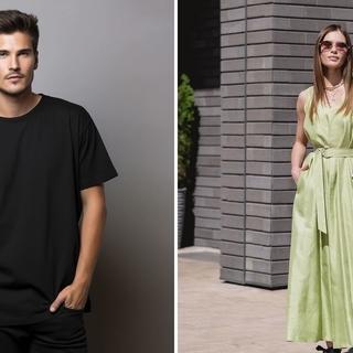 Modelo hombre y mujer de 30 a 35 años para publicidad online