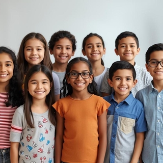 Casting niño y niña de 7 a 8 años latinoamericano para un spot publicitario