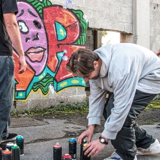 Casting jovenes grafiteros para rodaje de una publicidad