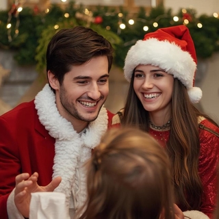 Casting animadores chicos y chicas para experiencia navideña inmersiva