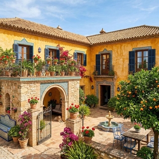 Casting casa estilo andaluz para rodaje en Madrid