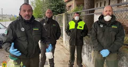 A caravana contra o coronavirus en Guimaralia Te Ve