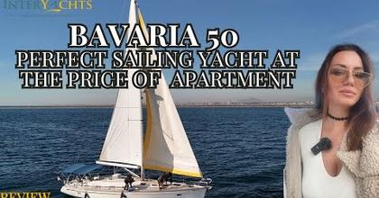 BAVARIA 50 Cruiser. Sailboat review. Sailing yacht available at an excellent price.