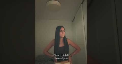 Die on this hill-Sienna Spiro #pop #cover #singing #singer #popsinger #coversong #siennaspiro