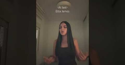 At last-Etta James ????? #pop #cover #singer #singing #tiktok #music